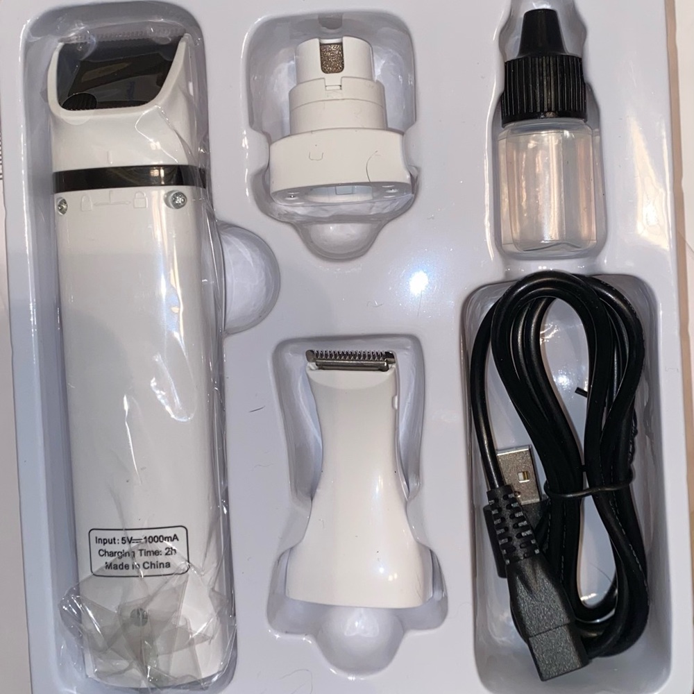 Rechargeable Pet Nail Grinder and clipper set